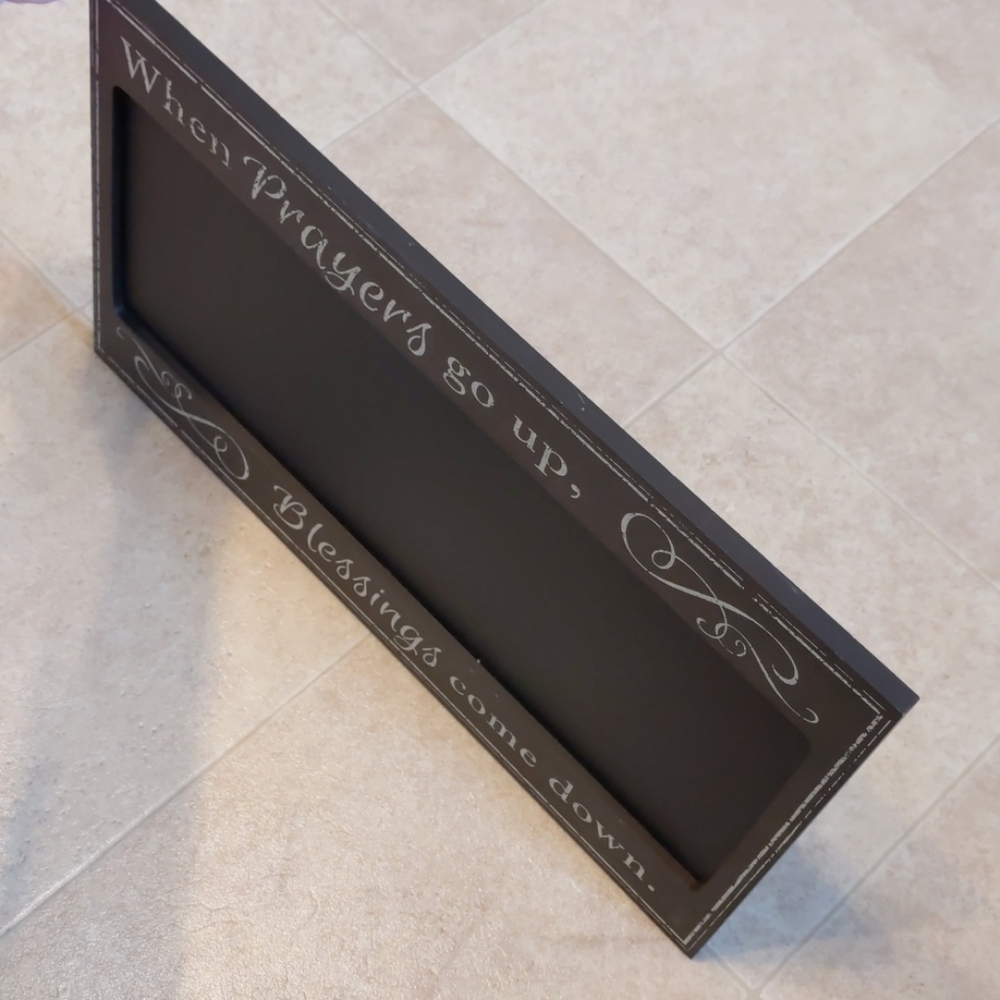 Decorative chalkboard plaque sign - Picture 5 of 6